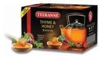 Чай TEEKANNE (Тиканне) "Thyme&Honey", черный, чабрец/мёд, 20 пакетиков по 2 г, Германия, 0306_4550, 2 шт