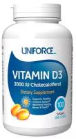 Vitamin D-3 2000 IU 100 гел. капсул