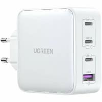 Зарядное устройство Ugreen CD226 GaN Tech Fast Charger белый (USB-A+3/USB-C)