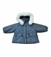 Зимняя куртка Trussardi Baby, Grey размер 68