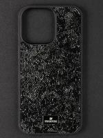 Чехол Swarovski на iPhone 13 / Черный