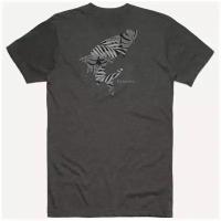 Simms Футболка Palm Tarpon Fill T-Shirt charcoal heather, Мужской, M активный отдых