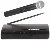 Микрофон беспроводной SHURE SH-200 (караоке) (черный)