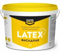 Фасадная краска MASTER FARBE PROLATEX ВД, атмосферостойкая, белая, 14 кг