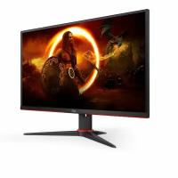 Монитор 27" AOC Q27G2E Black-Red (VA, 2560x1440, 155Hz, 1 ms, 178°/178°, 250 cd/m, 80M:1, +2xHDMI 2.0, +DisplayPort 1.2)