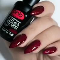 Гель-лак PNB 8 мл 108/Gel nail polish PNB 8 ml 108