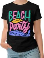 Женская футболка «Beach party»