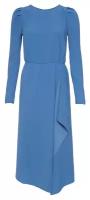 Платье Poustovit W15692 голубой 46