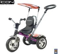 кол. велосипед Lexus trike original ICON 4 колеса EVA+маленькое сиденье, цвет fuksia angel