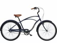 Комфортный велосипед Electra Cruiser 3i Mens (2023) 26 Темно-синий