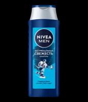 Шампунь Nivea Men Экстремальная свежесть с ментолом для мужчин, 400мл