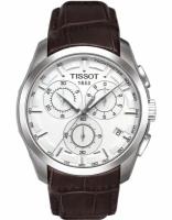 Наручные часы TISSOT T-Classic, коричневый, серебряный