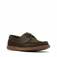 Мужские мокасины Clarks 26172442 Clarks Bratton Boat темно-коричневый 44,5 EU