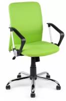 Офисное кресло Экспресс офис 17 Leo B chrome, обивка: текстиль, цвет: ткань сетка салатовая
