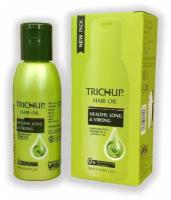 Trichup Hair Oil HEALTHY, LONG & STRONG Vasu (Тричуп Масло для волос здоровые длинные И сильные, Обогащено Кунжутным и Кокосовым маслами, Васу), 100 мл