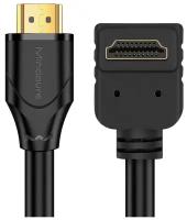 Кабель HDMI (M) Male L образный ( угловой ) UP - HDMI (M) Male 2.0v 4k/60Hz Mindpure HD008 1м