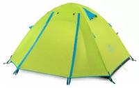 Палатка Naturehike P-Series NH18Z022-P 210T/65D двухместная, зеленая 2, 6927595762622