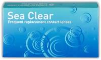 Контактные линзы Gelflex Sea Clear 6 шт, 3 мес, R 8.6, D -1,00