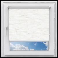 Рулонная штора на пластиковое окно Лен 110Х180 см