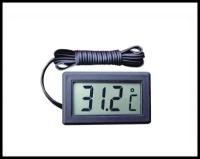 Термометр цифровой Орбита OT-HOM10 с выносным датчиком, для улицы, морозильника, ванны, сауны, почвы