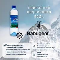 Питьевая газированная минеральная вода ледникового происхождения BabugenT (слабой газации)
