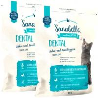 SANABELLE DENTAL для взрослых кошек от заболеваний зубов и десен (0,4 + 0,4 кг)