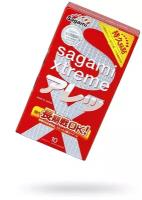 Sagami Утолщенные презервативы Sagami Xtreme Feel Long с точками - 10 шт