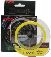 Плетеный шнур RYOBI OASYS Yellow 0,40mm 150m