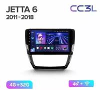 Магнитола Volkswagen Jetta 6 2011-2018 Teyes CC3L 4/32Гб ANDROID 8-ми ядерный процессор, IPS экран, DSP, 4G модем, голосовое управление