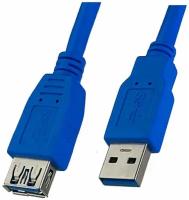 Мультимедийный кабель USB3.0 A вилка - A розетка, длина 1,8 м. (U4603)