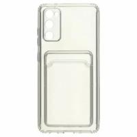 Чехол для Samsung Galaxy A54 5G Zibelino Silicone Card Holder прозрачный