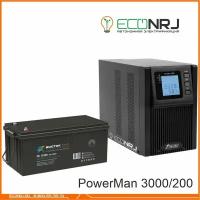 ИБП POWERMAN ONLINE 3000 Plus + восток PRO СК-12200