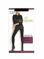 Колготки Glamour Велюр, 120 den, размер 3, коричневый