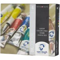 Van Gogh Масляные краски Oil Colour Стартовый (02821406), 20 мл, 6 цв