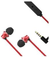 Наушники WK WI80, mini jack 3.5 mm, red