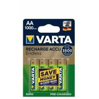 Аккумулятор Varta LR6 AA 1000 mAh R2U (уп 4 шт)