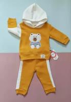 Комплект одежды By Murat Baby, размер 12-18, горчичный