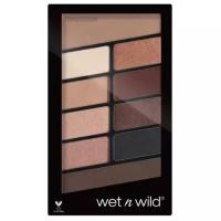 Палетка теней для век WET N WILD Color Icon Palette, E757a nude awakening, 10 оттенков