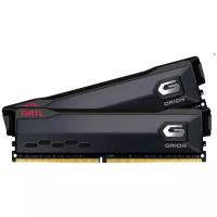 Модуль памяти DDR4 16GB (2*8GB) Geil GOG416GB4400C18ADC Orion titanium grey PC4-35200 4400MHz CL18 радиатор 1.45V