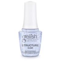 GELISH Structure CLEAR, 15 ml - прозрачный укрепляющий гель с кисточкой