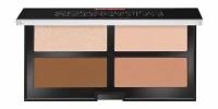 PUPA Набор для скульптурирования лица Contouring & Strobing Palette, 17,5 г, 002