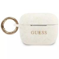 Чехол с карабином CG Mobile Guess Silicone case with ring для AirPods Pro