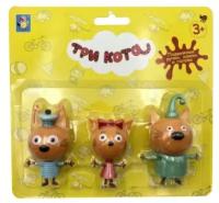 Игровой набор Три Кота. Коржик, Карамелька, Компот 1TOY