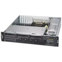 Корпус серверный SuperMicro CSE-825MBTQC-R802LPB black