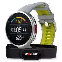 Часы Polar Vantage V2 HR M/L Grey-Lime 90083650