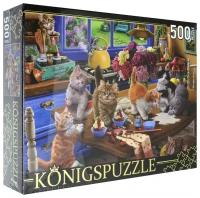 Пазл Konigspuzzle Котята на кухне ФК500-6627, 500 дет