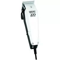 Машинка для стрижки Wahl Home Pro 200 clipper, 10 Вт, 4 насадки, белый/черный