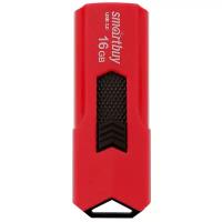 Флеш-накопитель USB 3.0/3.1 Gen1 Smartbuy 16GB STREAM Red (SB16GBST-R3)