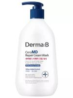 Кремовый гель для душа с керамидами Derma: B CeraMD Repair Cream Wash 400 мл