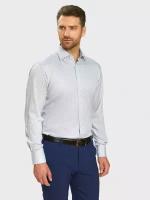 Приталенная мужская рубашка KANZLER 263182 белая, размер 37